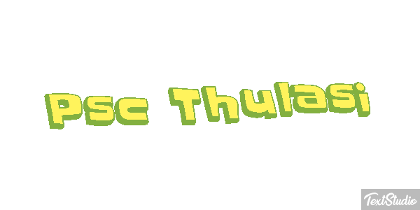 Psc Thulasi Text effect