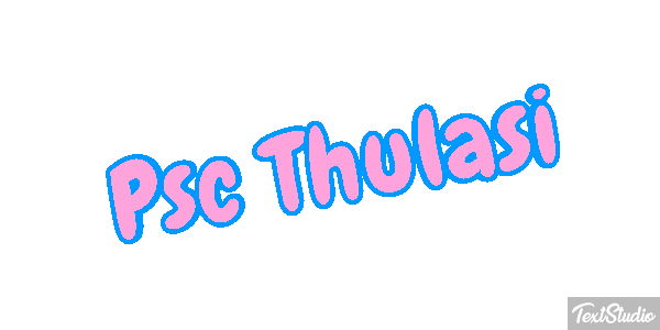 Psc Thulasi Text effect