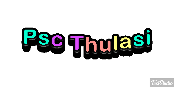 Psc Thulasi Text effect