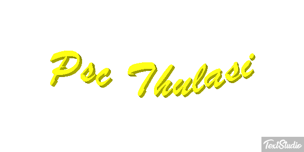 Psc Thulasi Text effect
