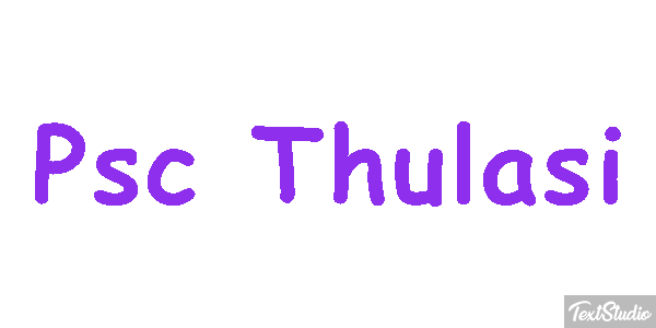 Psc Thulasi Text effect