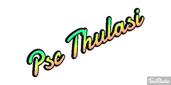 Psc Thulasi Text effect