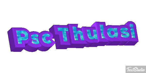 Psc Thulasi Text effect