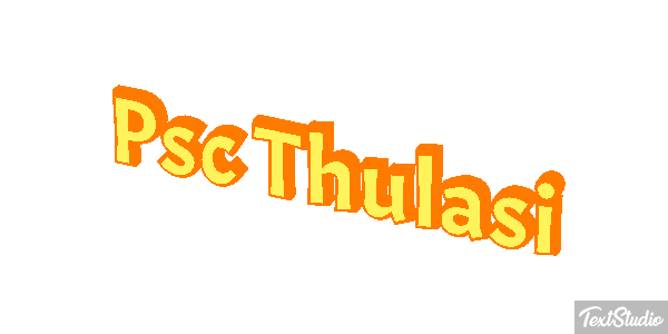 Psc Thulasi Text effect