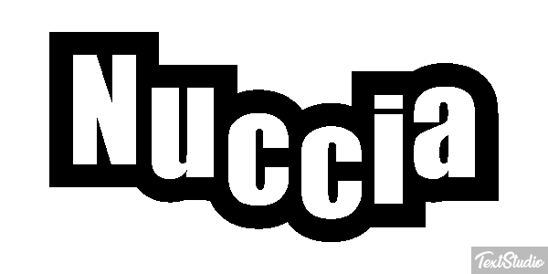 Nuccia Efecto de texto