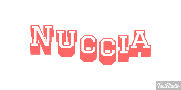 Nuccia Efecto de texto
