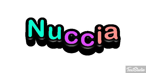 Nuccia Efecto de texto