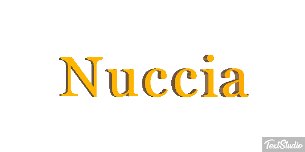 Nuccia Efecto de texto