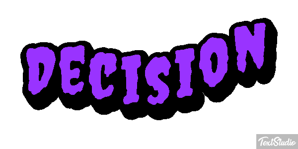 Decision Text effect