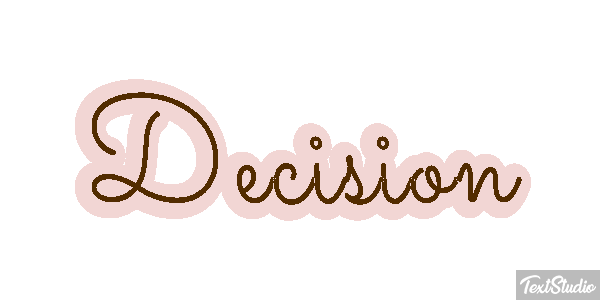 Decision Text effect