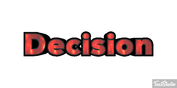 Decision Text effect