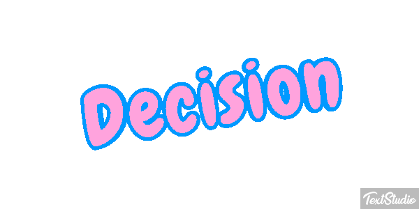 Decision Text effect