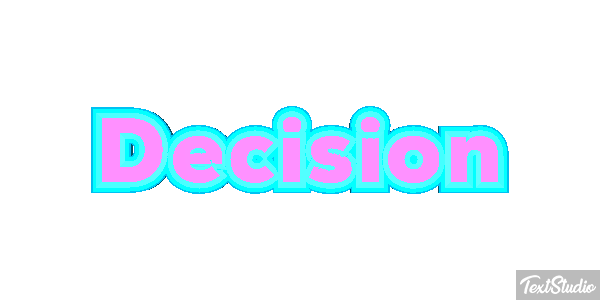 Decision Text effect