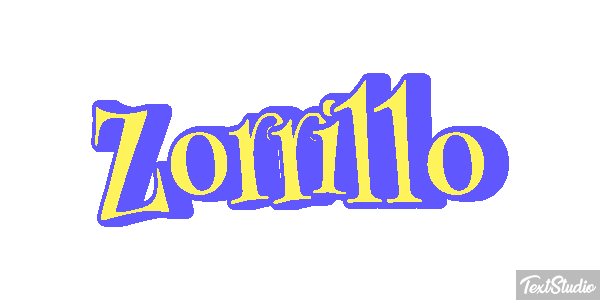 Zorrillo Text effect