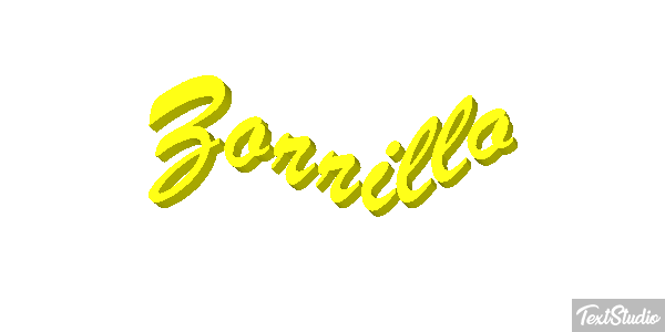Zorrillo Text effect