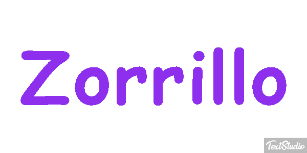Zorrillo Text effect