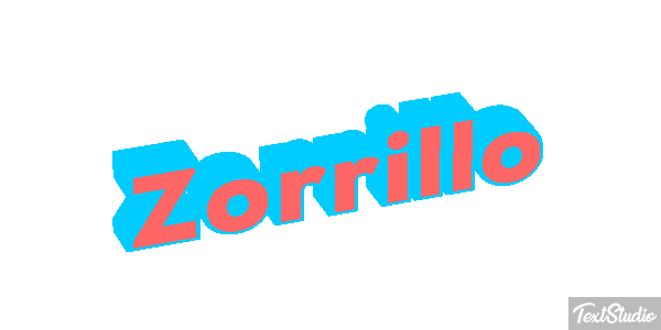 Zorrillo Text effect