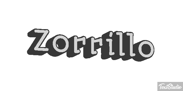 Zorrillo Text effect