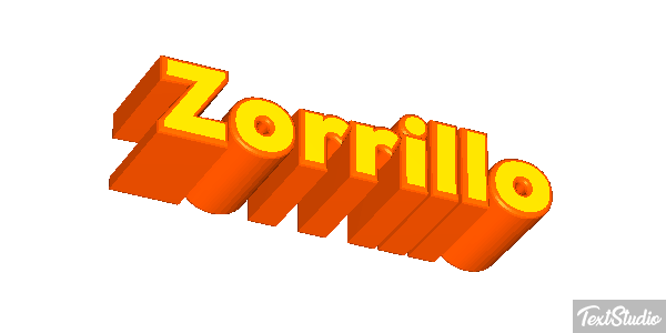 Zorrillo Text effect