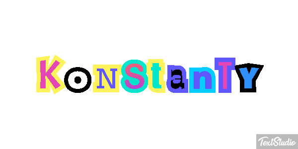 Konstanty Efekt tekstowy