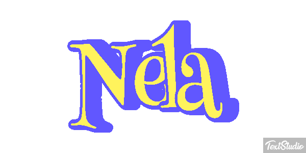 Nela Tekst effect
