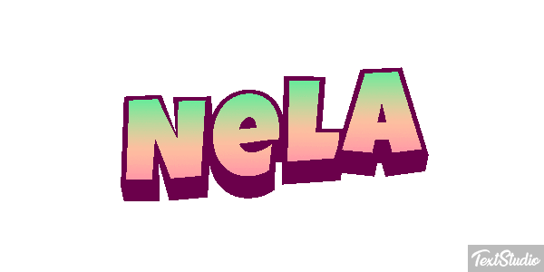 Nela Tekst effect
