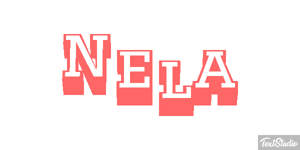 Nela Tekst effect
