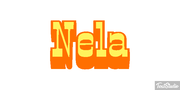 Nela Tekst effect
