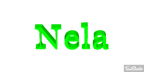 Nela Tekst effect