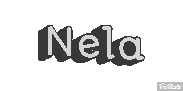 Nela Tekst effect