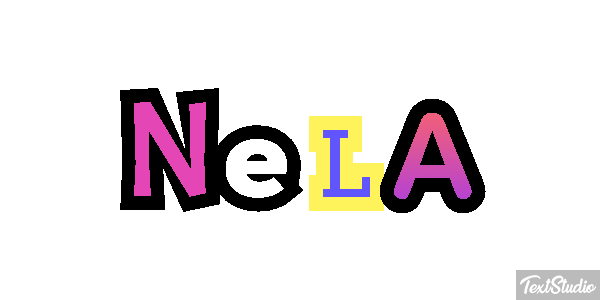 Nela Tekst effect