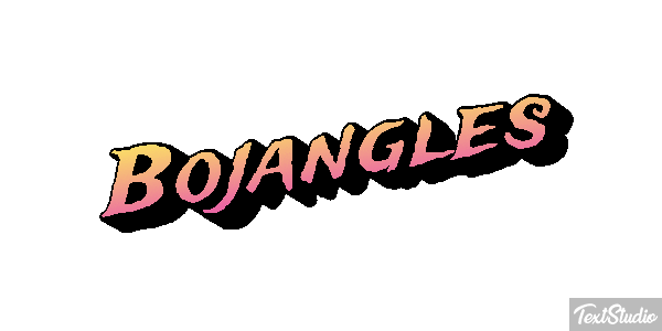 Bojangles Текстовый эффект