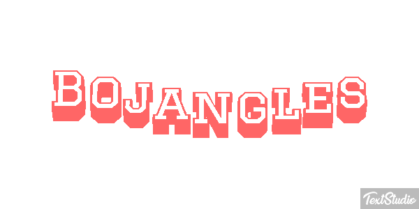 Bojangles Текстовый эффект