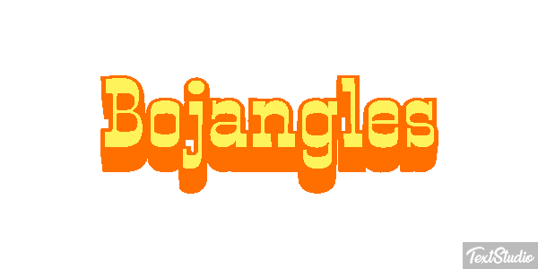 Bojangles Текстовый эффект