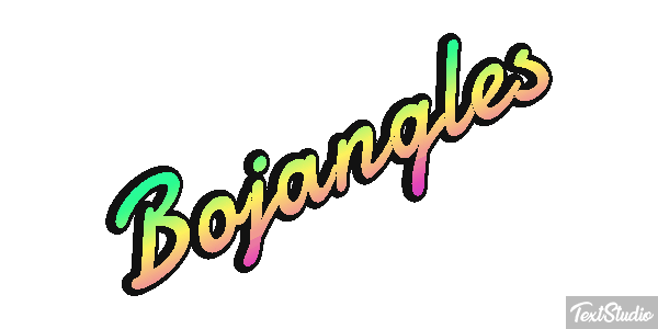 Bojangles Текстовый эффект
