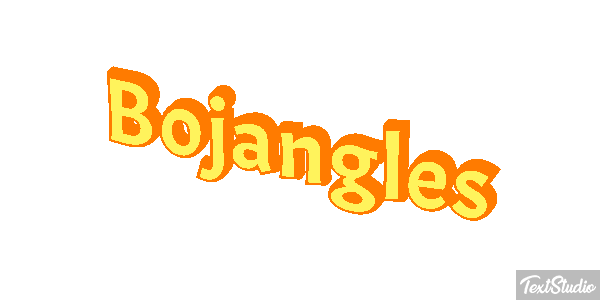 Bojangles Текстовый эффект