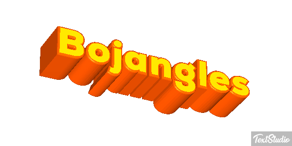 Bojangles Текстовый эффект