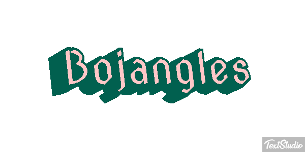 Bojangles Текстовый эффект