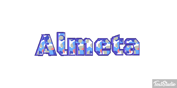 Almeta Text effect