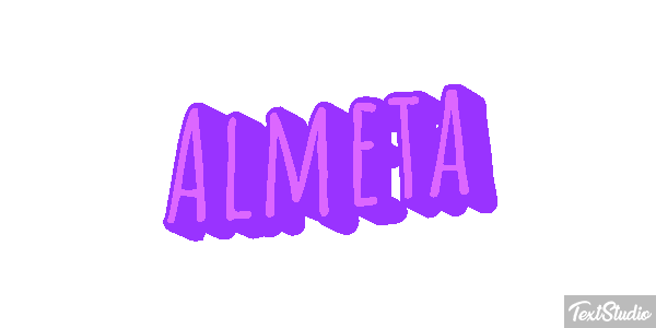 Almeta Text effect