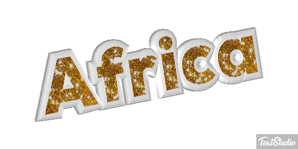 Africa Texteffekt