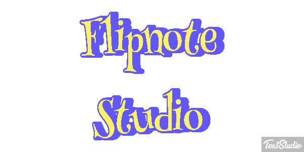Flipnote Studio テキスト効果