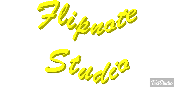 Flipnote Studio テキスト効果