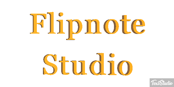 Flipnote Studio テキスト効果