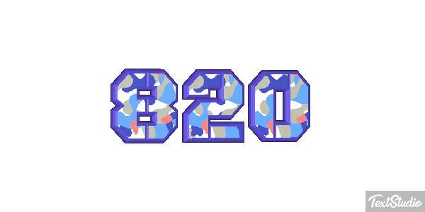 820 Текстовый эффект