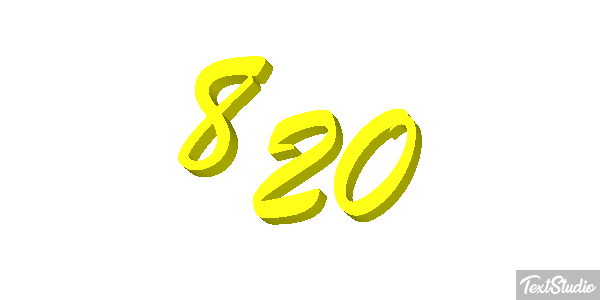 820 Текстовый эффект