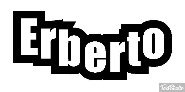 Erberto Effetto testo