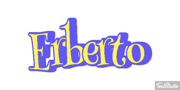Erberto Effetto testo
