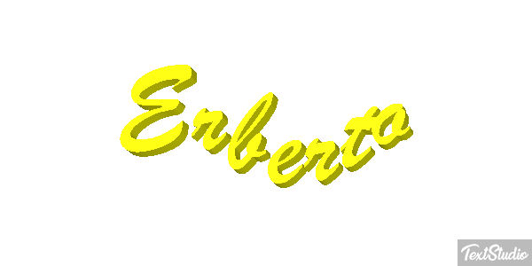 Erberto Effetto testo