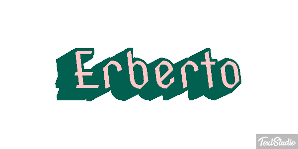 Erberto Effetto testo